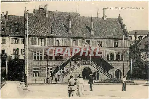 Cartes postales Mulhouse L'Hotel de Ville