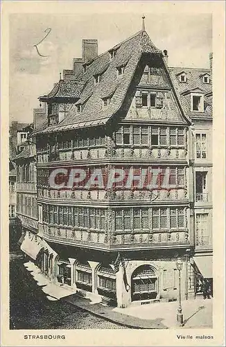 Cartes postales Strasbourg Vieille maison