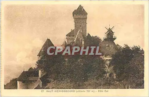 Cartes postales Haut Koenigsbourg Cote Est