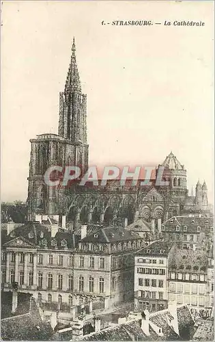 Cartes postales Strasbourg La Cathedrale