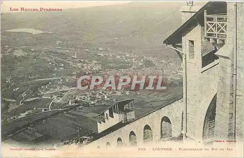 Cartes postales Lourdes Funiculaire du Pic du Jer