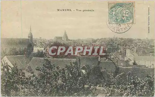 Cartes postales Mamers Vue generale