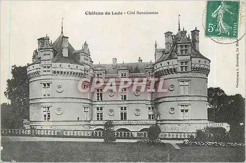 Cartes postales Chateau du Lude Cote Renaissance