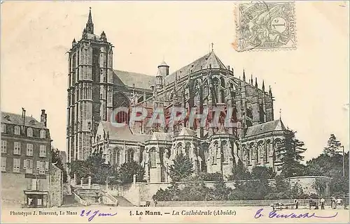 Cartes postales Le Mans La Cathedrale Abside