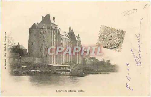 Cartes postales Abbaye de Solesme Sarthe