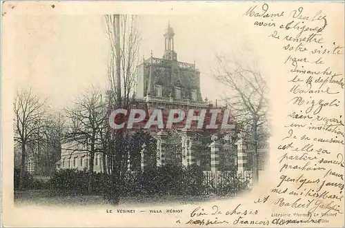 Cartes postales Le Vesinet Villa Periot