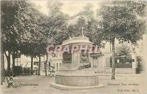 Cartes postales Fontainebleau Monument Rosa Bonheur