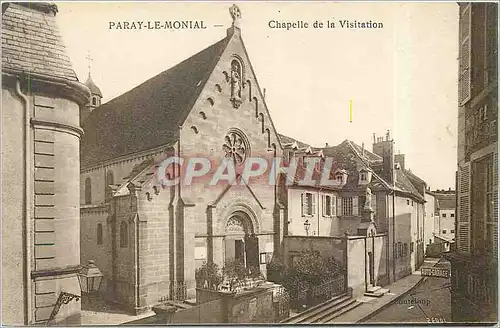 Cartes postales Paray le Monial Chapelle de la Visitation