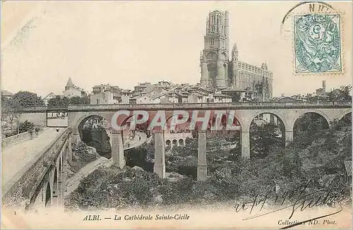 Cartes postales Albi La Cathedrale Sainte Cecile