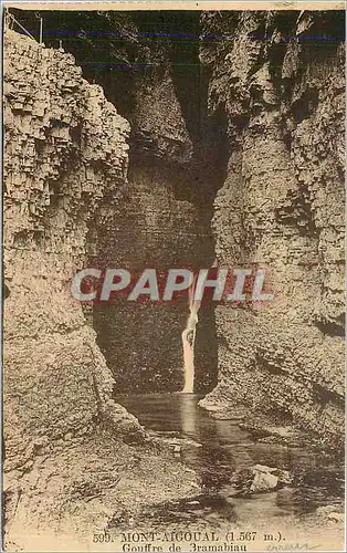 Cartes postales Mont Atgoual Gouffre de Bramabiau