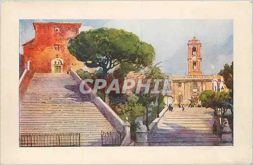 Cartes postales Roma Campidoglio e l'Aracoeli