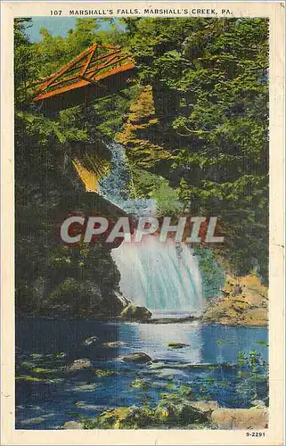 Cartes postales Marshall's Falls Marshall's Creel PA