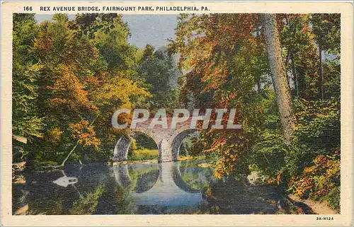 Cartes postales Rex Avenue Ridge Fairmount Park Philadelpia PA