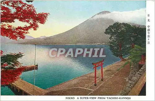 Cartes postales Nikko a Super view from Tachiki Kannon