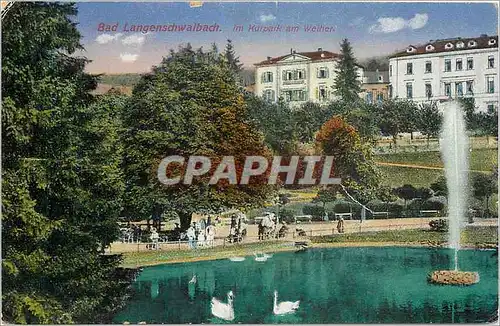 Cartes postales Bad Langenschwalbach im Kurpark am Weither