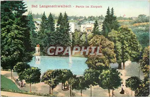Cartes postales Bad Langenschwalbach Partie im Kurpark