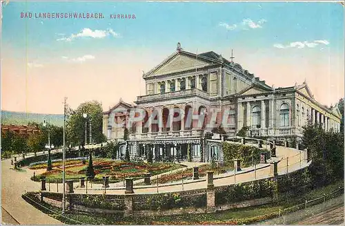 Cartes postales Bad Langenschwalbach Kurhaus