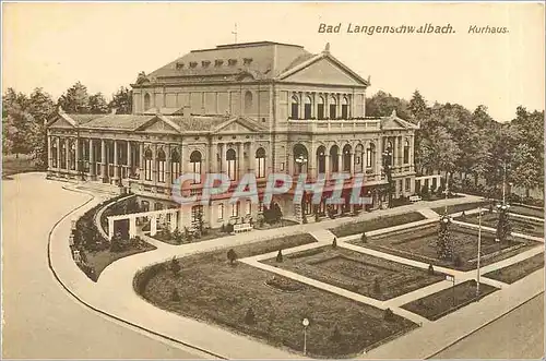 Cartes postales Bad Langenschwalbach Kurhaus