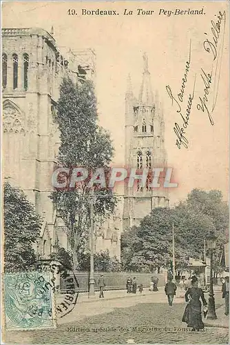 Cartes postales Bordeaux Le Tour Pey Berland