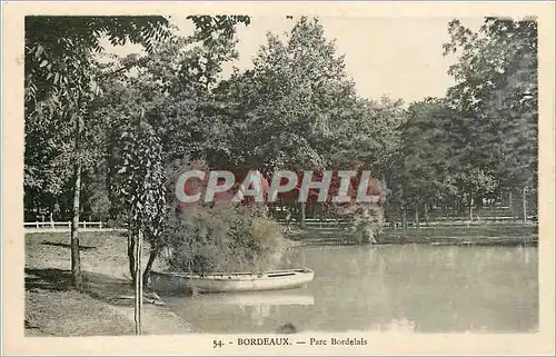 Cartes postales Bordeaux Parc Bordelais