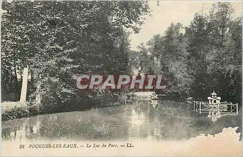 Ansichtskarte AK Pougues les Eaux Le Lac du Parc