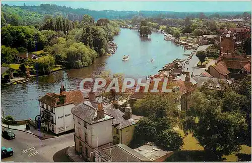 Ansichtskarte AK The River from the Church Tower Henley on Thames