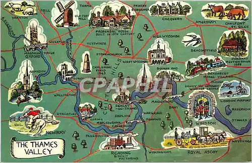 Cartes postales The Thames Valley