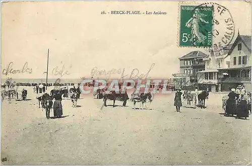 Ansichtskarte AK Berck Plage Les Anieres