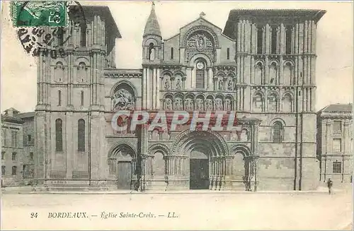 Cartes postales Bordeaux Eglise Sainte Croix