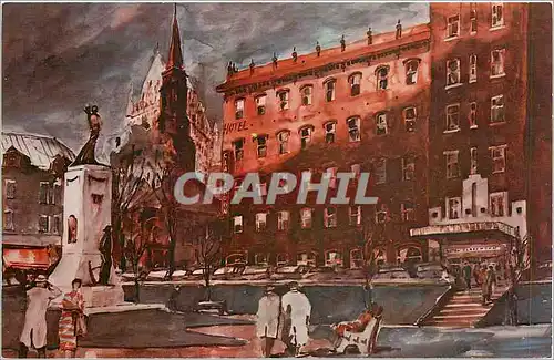 Cartes postales Hotel Clarendon Un coin du Chateau Frontenac