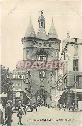 Cartes postales Bordeaux La Grosse Cloche