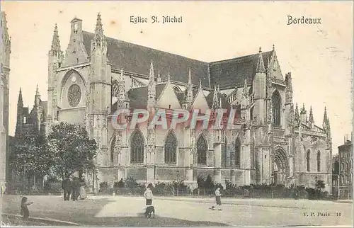 Cartes postales Bordeaux Eglise St Michel