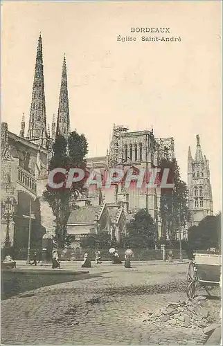 Cartes postales Bordeaux Eglise Saint Andre