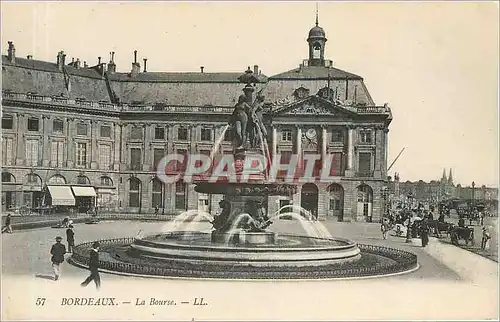 Cartes postales Bordeaux La Bourse