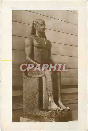 Ansichtskarte AK Louvre Antiquites Egyptiennes Colosse de Ramses II