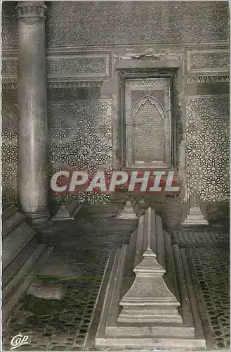 Cartes postales Marrakech Tombeaux Saadieus Tombeau du sultan Ahmed et Mansour