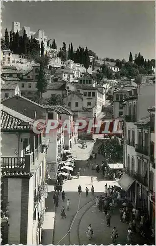 Cartes postales moderne Granada Plaza y Cuesta del Realejo