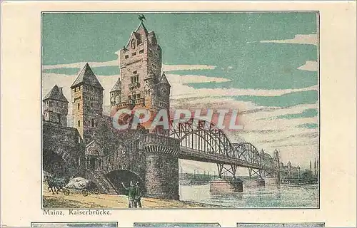 Cartes postales Mainz Kaiserbrucke