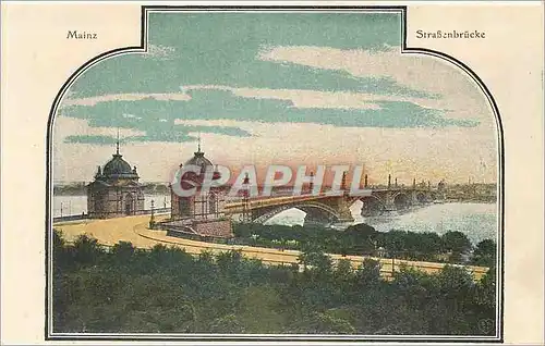 Cartes postales Mainz Strassenbrucke