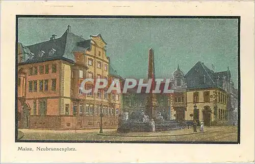 Cartes postales Mainz Neubrunnenplatz