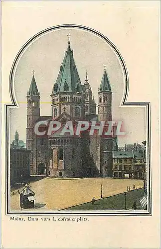 Cartes postales Mainz Dom vom Liebfrauenplatz