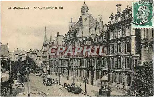 Cartes postales Bordeaux Le Lycee National