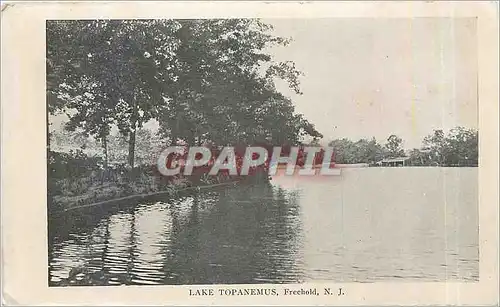 Cartes postales Lake Topanemus Freehold