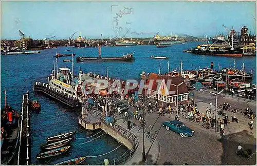 Cartes postales moderne Amsterdam Vue sur l'Y