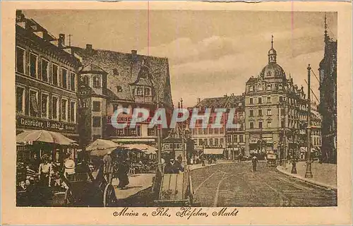 Cartes postales Mainz a Rh Hofchen Markt