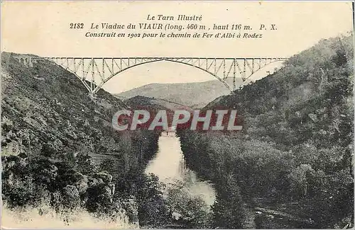 Ansichtskarte AK Le Tarn Illustre Le Viaduc du Viaur