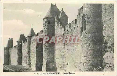 Ansichtskarte AK La Cite de Carcassonne Lices Hautes