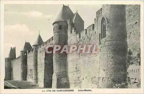 Cartes postales La Cite de Carcassonne Lices Hautes