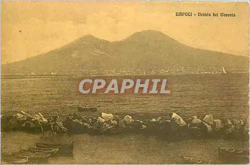 Cartes postales Napoli Veduta del Vesuvio