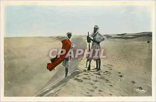 Ansichtskarte AK L'indication du chemin dans les dunes